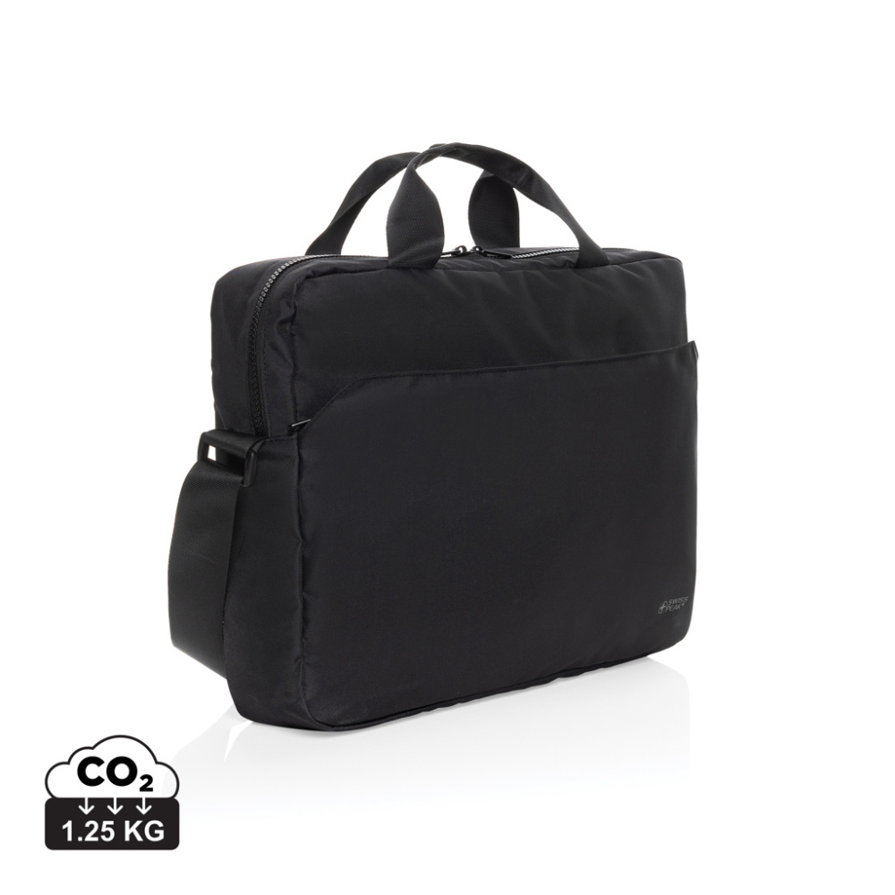 Logotrade mainoslahjat kuva: Swiss Peak Aware™ RPET Essential 15.6 kannettavan laukku