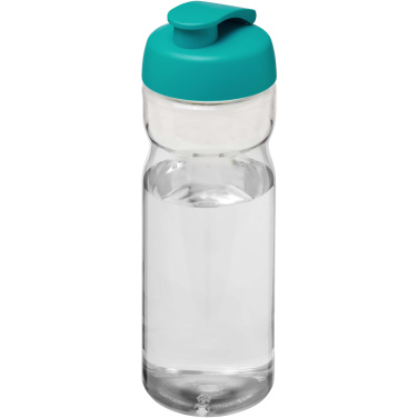Logotrade liikelahjat mainoslahjat tuotekuva: H2O Active® Eco Base 650 ml -urheilujuomapullo läppäkannella