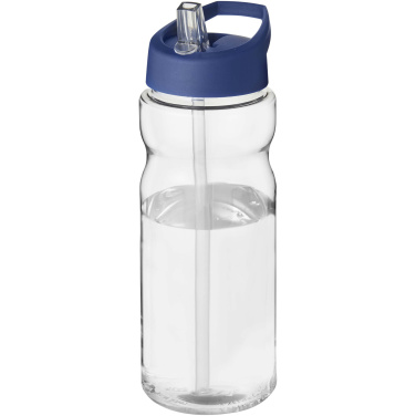 Logo trade liikelahjat mainoslahjat kuva: H2O Active® Eco Base 650 ml -urheilujuomapullo kaatonokkakannella