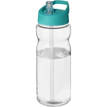 Logotrade mainoslahja tuotekuva: H2O Active® Eco Base 650 ml -urheilujuomapullo kaatonokkakannella