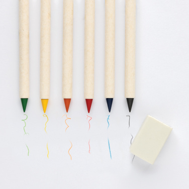 Logo trade liikelahja kuva: Micki GRS infinity 6kpl värityskynäsarja ja muistilappu