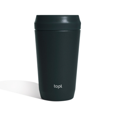 Logo trade liikelahja kuva: Topl Recycled Steel To Go Tumbler Patented 360 Lid 354ml