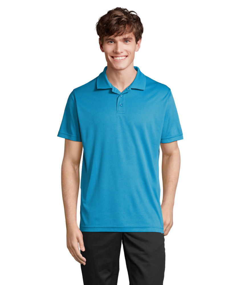 Logo trade mainostuote kuva: PITCHER UNISEX POLO