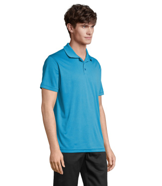 Logo trade liikelahjat mainoslahjat kuva: PITCHER UNISEX POLO