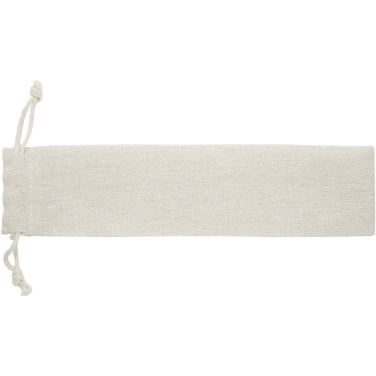 Logotrade mainoslahjat ja liikelahjat tuotekuva: Root viisiosainen ruostumattomasta teräksestä ja pyökistä valmistettu ruokailuvälinesarja