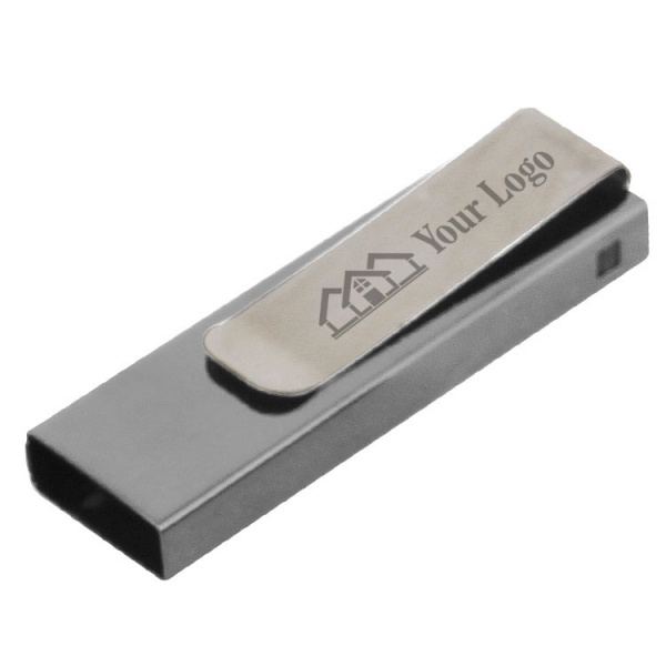 Logotrade mainostuotet kuva: Metallinen USB-tikku