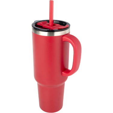 Logo trade liikelahjat mainoslahjat kuva: Sydney 1200 ml:n kuparivakuumieristetty muki pillillä