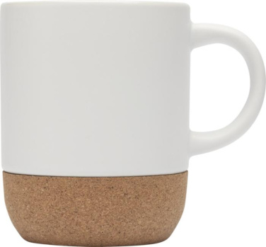 Logo trade mainoslahjat ja liikelahjat kuva: Billie 300 ml:n keraaminen muki korkkiyksityiskohdilla ja mattapinnalla