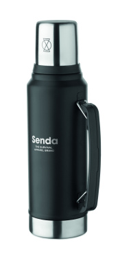 Logotrade mainostuote tuotekuva: Kaksiseinäinen pullo 1 L