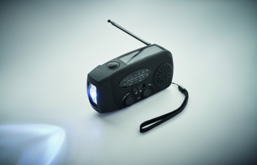 Logotrade mainoslahja ja liikelahja kuva: Radio LED-taskulampulla