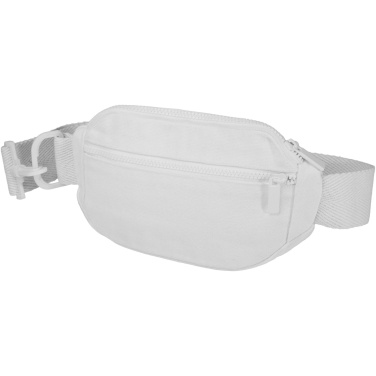 Logotrade mainoslahja ja liikelahja kuva: Crescent 500 g/m²:n Aware™ kierrätetty crossbody-laukku
