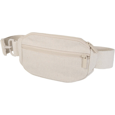 Logotrade mainoslahja ja liikelahja kuva: Crescent 500 g/m²:n Aware™ kierrätetty crossbody-laukku