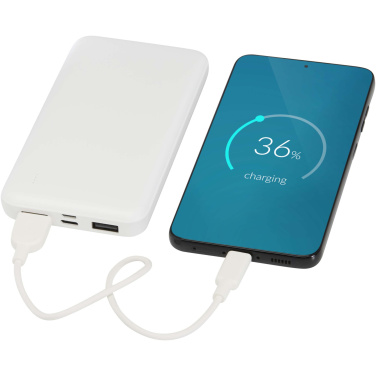 Logotrade liikelahja tuotekuva: Intan 10 000 mAh:n ja 10 W:n varavirtalähde kierrätetystä muovista