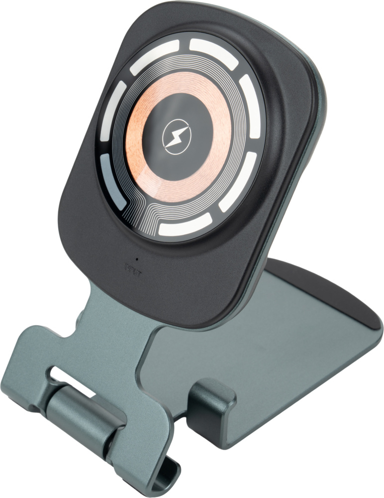 Logotrade mainoslahja tuotekuva: Puhelinteline langattomalla laturilla