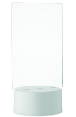 Logo trade liikelahja mainoslahja tuotekuva: Valaistu LED-muistitaulu