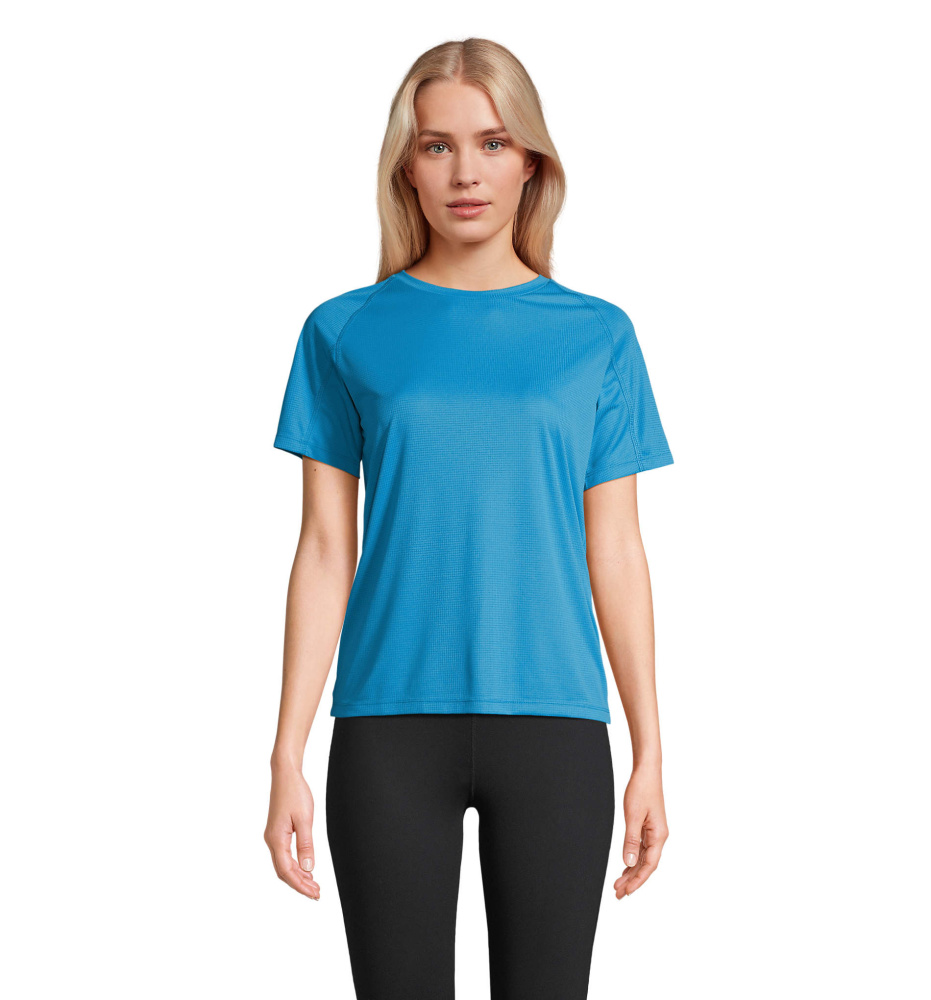 Logo trade mainoslahja kuva: VORTEX WOMEN RAGLAN T-SHIRT
