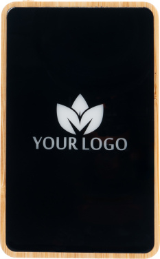 Logo trade mainoslahja ja liikelahja tuotekuva: Varavirtalähde 5000 mAh valaistulla logolla