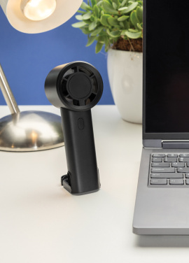 Logo trade liikelahja mainoslahja tuotekuva: Twist RCS -kierrätysmuovinen ladattava tuuletin