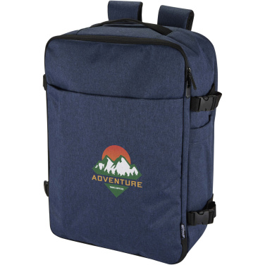 Logo trade mainoslahjat tuotekuva: Libra 17" GRS-kierrätetty käsimatkatavarareppu, 25 L