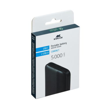 Logo trade liikelahja kuva: Varavirtalähde VA2006 5000 mAh RIVACASE