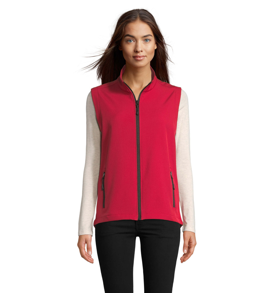 Logo trade mainostuote kuva: RACE BW WOMENSOFTSHELL