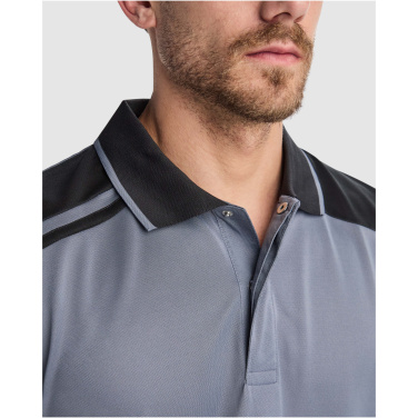 Logotrade liikelahjat kuva: Samurai antibakteerinen lyhythihainen unisex-poolopaita 160 g/m2