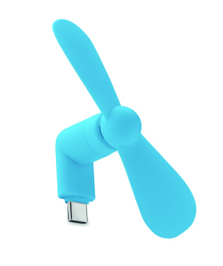 Logo trade mainoslahjat ja liikelahjat kuva: Kannettava USB-tuuletin