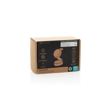 Logo trade mainoslahjat ja liikelahjat kuva: Quantum RCS 25 W:n huippunopea langaton 3-in-1-laturi
