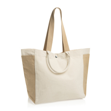 Logo trade liikelahjat mainoslahjat kuva: BEAU AWARE™ 400 g/m² rCanvas -monikäyttöinen ostoskassi