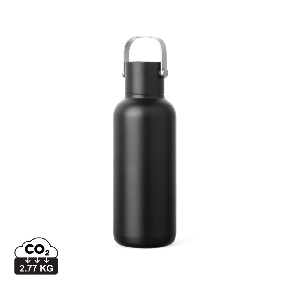 Logotrade liikelahja tuotekuva: VINGA Cael RCS SS -juomapullo 600 ml