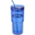 Archer 480 ml kaksiseinäinen muovimuki, Kuninkaallinen sininen