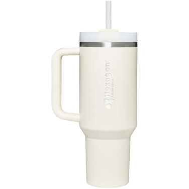 Logotrade mainostuote tuotekuva: Stanley Quencher® H2.0 FlowState™ 890 ml kierrätetystä ruostumattomasta teräksestä valmistettu eristetty muki