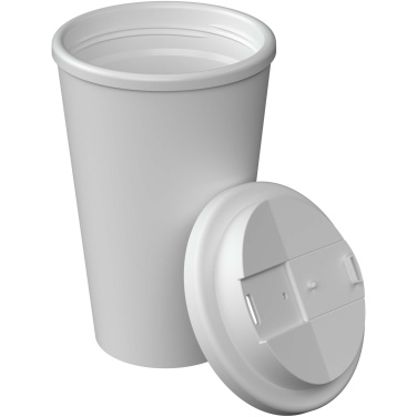 Logo trade mainostuotet tuotekuva: Americano® Infiniti 350 ml:n eristetty juomamuki, jossa on roiskesuojattu kansi