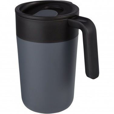 Logotrade dovana nuotrauka: Nordia 400 ml dvisienis perdirbtas puodelis