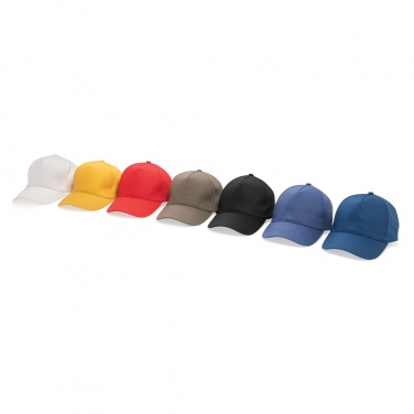 Logotrade reklaminės dovanos nuotrauka: Impact 5-panel 280gr Perdirbtos medvilnės kepuraitė su AWARE™ žymekliu