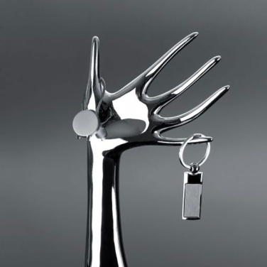 Logotrade verslo dovanos nuotrauka: Raktų pakabukas SLIM