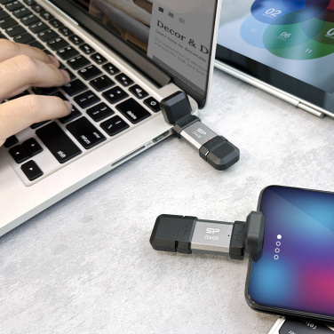 Logotrade dovana nuotrauka: Pendrive Silicon Power Mobile – C51 3.2, 64GB