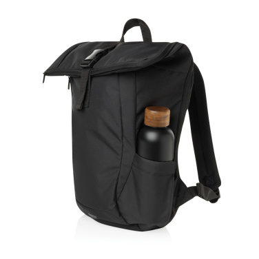 Logotrade reklaminiai produktai nuotrauka: Swiss Peak Aware™ RPET Leonard 15,6 colio nešiojamojo kompiuterio kuprinė
