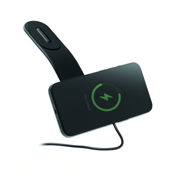 Logotrade reklaminės dovanos nuotrauka: 15 W magnetinis automobilio įkroviklis