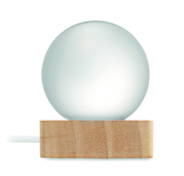 Logotrade verslo dovanos nuotrauka: LED stiklinis rutulys