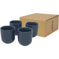 Vyriškas 4 dalių 90 ml espreso puodelis, Hale Blue