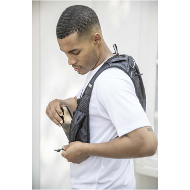 Logotrade reklaminės dovanos nuotrauka: Nomad GRS bėgimo liemenė su vandens kuprine iš perdirbtų medžiagų, 5 l