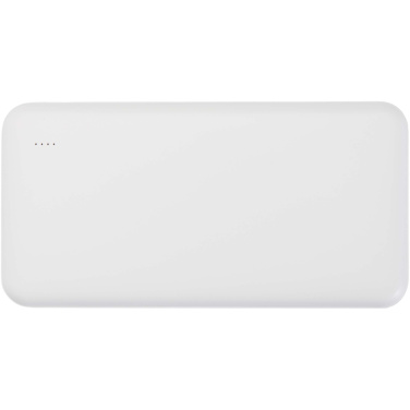 Logotrade firminės dovanos nuotrauka: „Intan“ 10 000 mAh 10 W perdirbto plastiko išorinė baterija