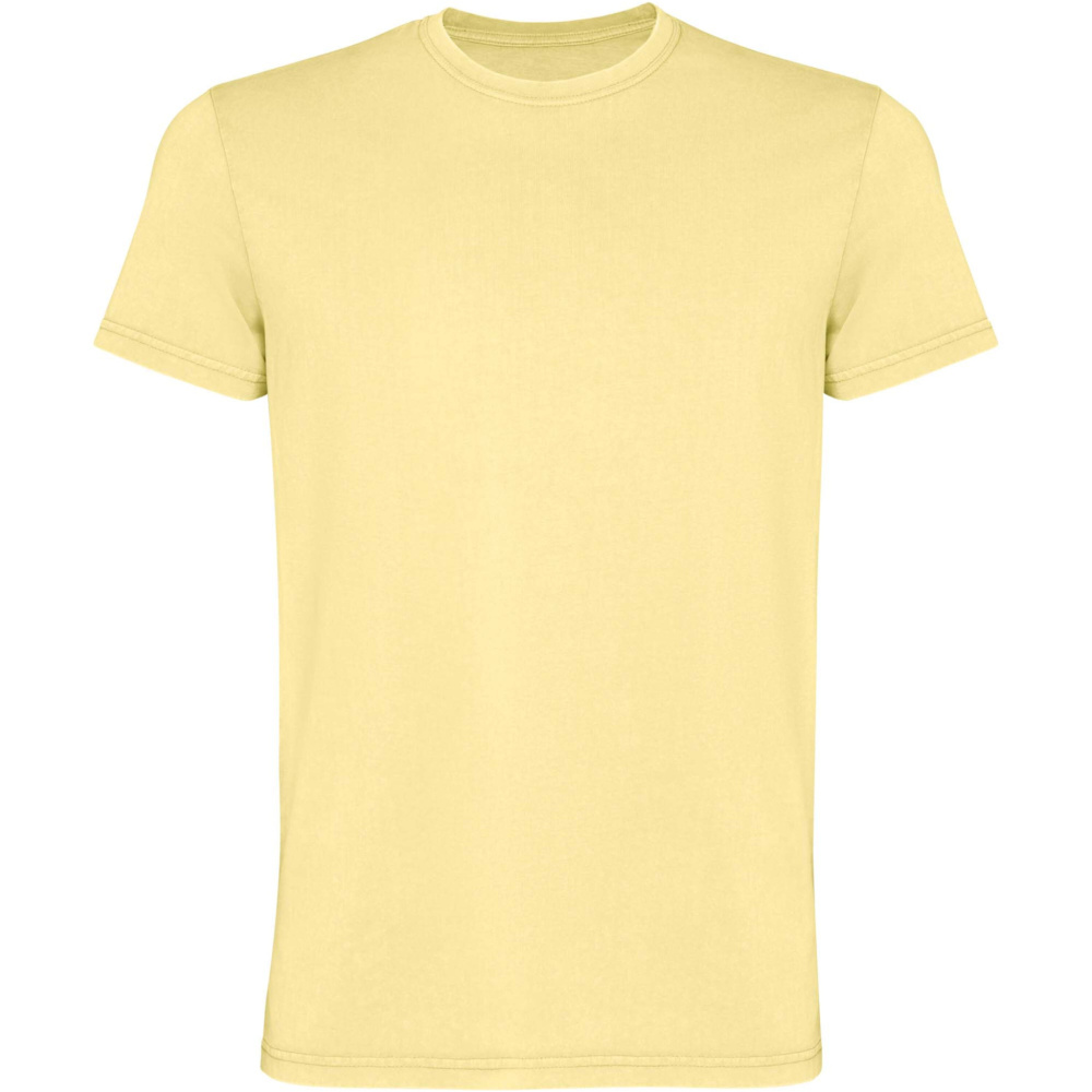 Logotrade verslo dovanos nuotrauka: Vyriški trumpų rankovių marškinėliai su Corgi