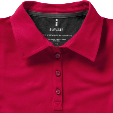 Logotrade reklaminiai produktai nuotrauka: „Markham“ trumpomis rankovėmis moteriškas tamprus polo
