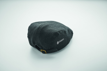 Logotrade verslo dovanos nuotrauka: „Newsboy“ plokščia kepurė 335 gr/m²