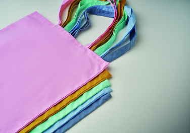 Logotrade reklaminės dovanos nuotrauka: 140 gr/m² medvilninis pirkinių krepšys