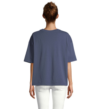 Logotrade firminės dovanos nuotrauka: BOXY WOMEN OVERSIZE MARŠKINĖLIAI