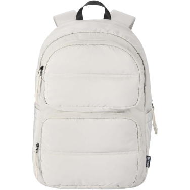 Logotrade verslo dovanos nuotrauka: „Puffer 15.6“ GRS perdirbto nešiojamojo kompiuterio kuprinė, 18 l