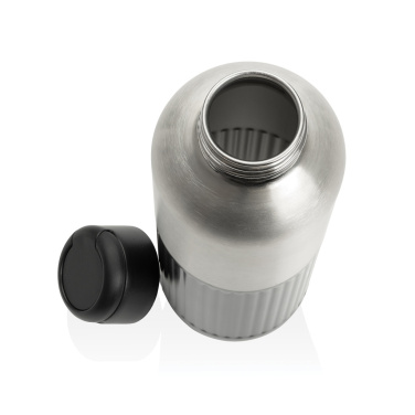 Logotrade reklaminės dovanos nuotrauka: Ripple RCS R-steel nepralaidus vandens butelis su rankena 750 ml